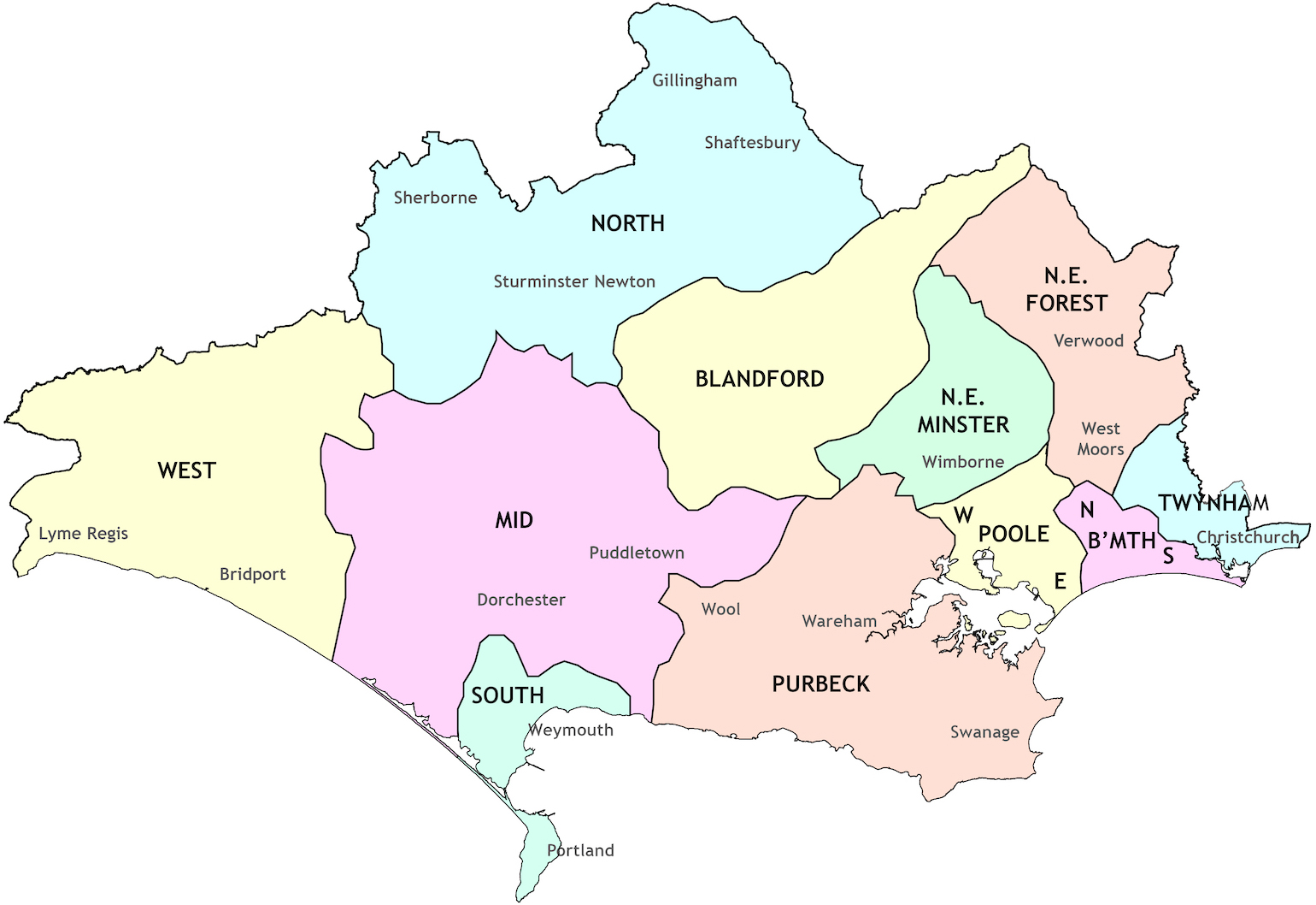 GirlguidingDorset_County_Map